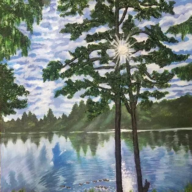 Lisa's Mindfulness Painting