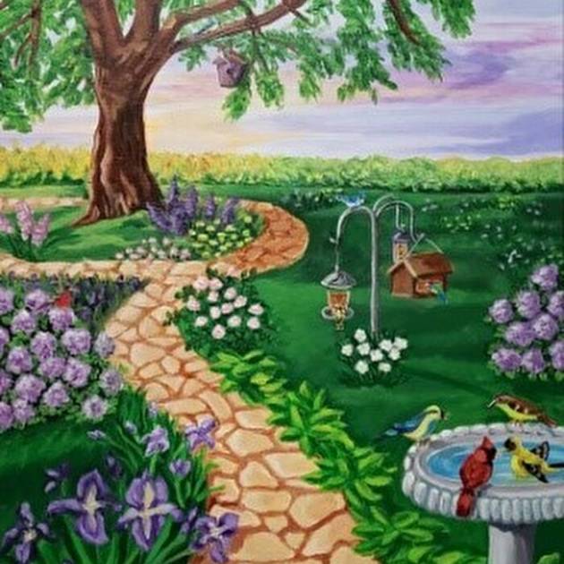 October's Mindfulness Painting